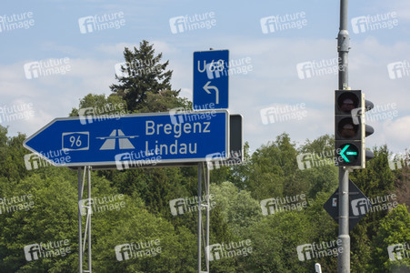 Lockerungen an der Grenze Österreich - Deutschland in Lindau