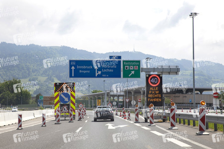 Lockerungen an der Grenze Österreich - Deutschland in Lindau