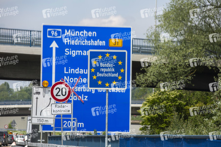 Lockerungen an der Grenze Österreich - Deutschland in Lindau