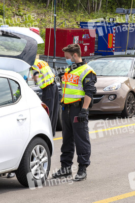 Lockerungen an der Grenze Österreich - Deutschland in Lindau