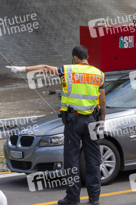 Lockerungen an der Grenze Österreich - Deutschland in Lindau