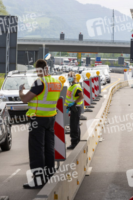 Lockerungen an der Grenze Österreich - Deutschland in Lindau