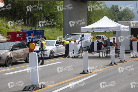 Lockerungen an der Grenze Österreich - Deutschland in Lindau