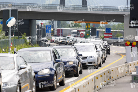 Lockerungen an der Grenze Österreich - Deutschland in Lindau