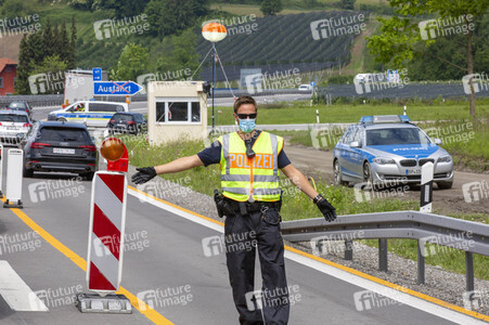Lockerungen an der Grenze Österreich - Deutschland in Lindau