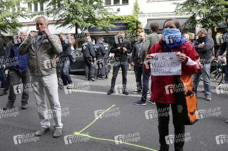 Corona-Demos in Berlin