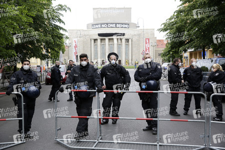 Corona-Demos in Berlin
