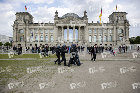 Corona-Demos in Berlin