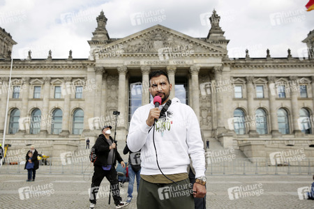 Corona-Demos in Berlin