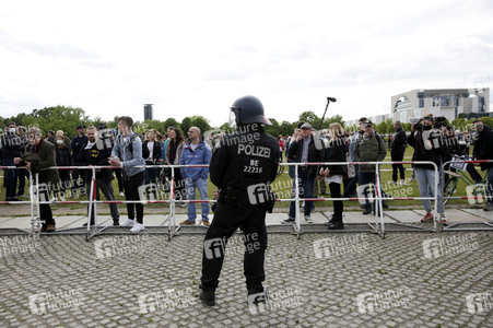 Corona-Demos in Berlin