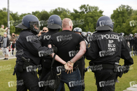 Corona-Demos in Berlin