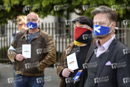 Corona-Demos in Berlin