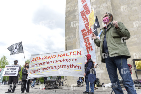 Corona-Demos in Berlin