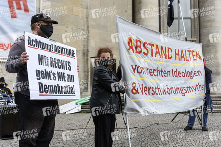 Corona-Demos in Berlin