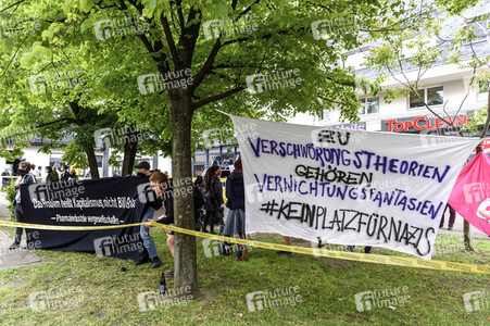 Corona-Demos in Berlin