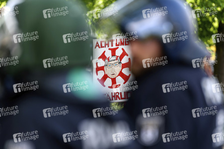 Corona-Demos in Berlin