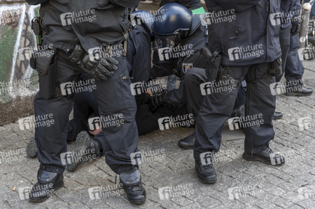 Corona-Demos in Berlin