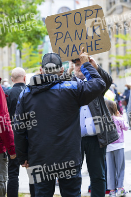 Corona-Demos in Hannover