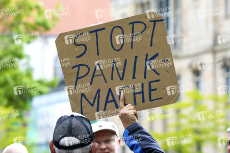 Corona-Demos in Hannover