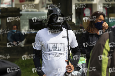 Corona-Demos in Hannover