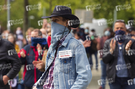 Corona-Demos in Hannover