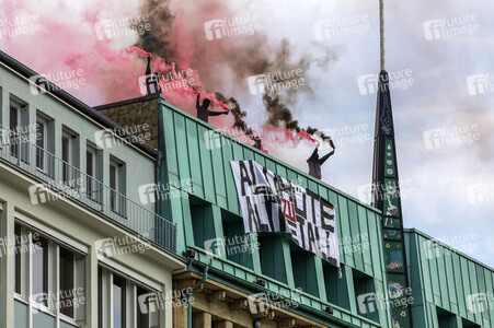 Corona-Demos in Hannover