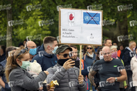 Corona-Demos in Hannover