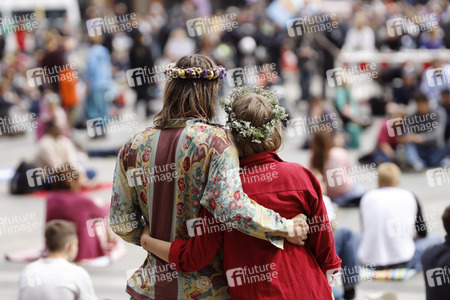 Corona-Demos in Köln