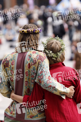 Corona-Demos in Köln