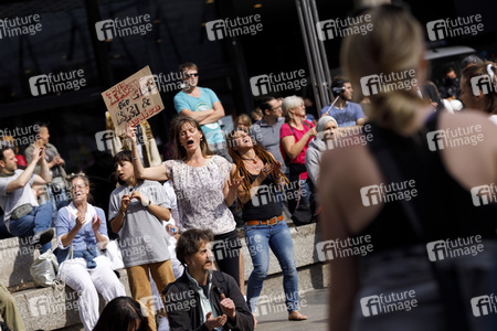 Corona-Demos in Köln