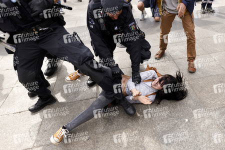 Corona-Demos in Köln