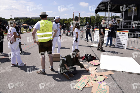 Corona-Demo in München