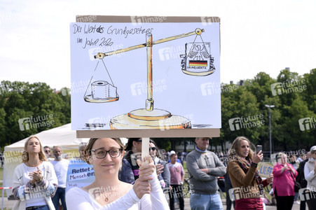 Corona-Demo in München