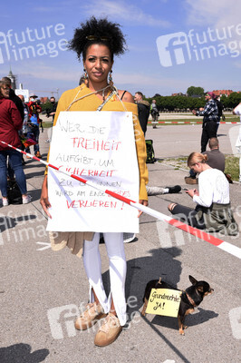 Corona-Demo in München