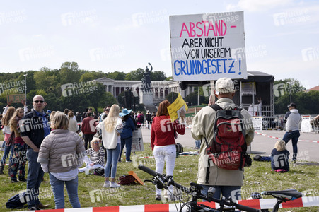 Corona-Demo in München