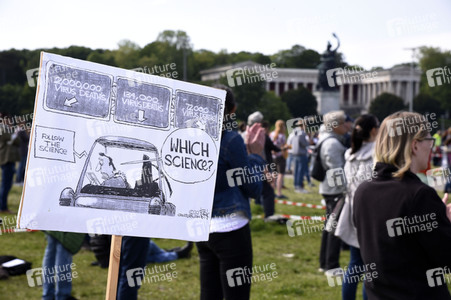 Corona-Demo in München