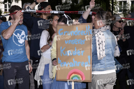 Corona-Demo in München
