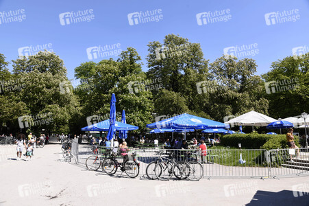 Wiedereröffnung der Biergärten in München