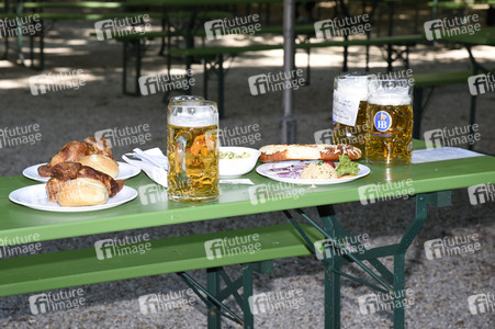 Wiedereröffnung der Biergärten in München