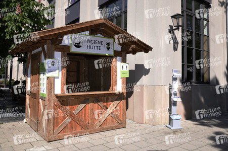 Wiedereröffnung vom Biergarten Paulaner n München