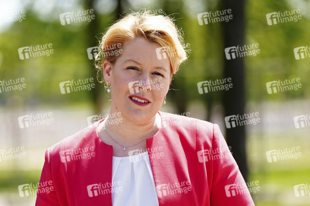 Pressestatement von Franziska Giffey in Berlin