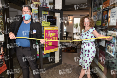 Aktion 'Theater lebt' in München