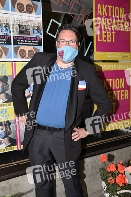 Aktion 'Theater lebt' in München