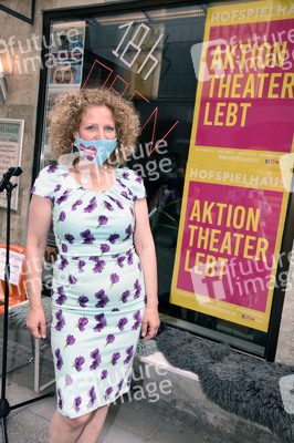 Aktion 'Theater lebt' in München