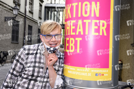Aktion 'Theater lebt' in München