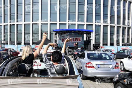 90er Drive-In-Konzert in Berlin