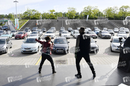 90er Drive-In-Konzert in Berlin