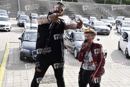 90er Drive-In-Konzert in Berlin