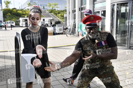 90er Drive-In-Konzert in Berlin