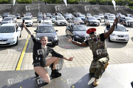 90er Drive-In-Konzert in Berlin